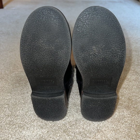 Gymboree girls size 12 black boots - Picture 5 of 7